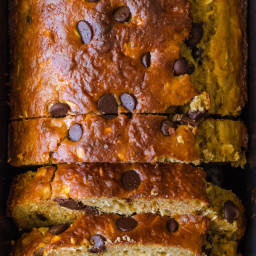 Oatmeal Chocolate Chip Lactation Quick Bread