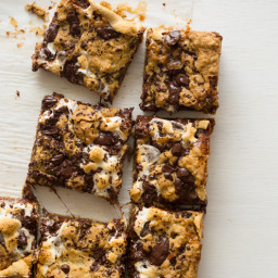 Oatmeal S’mores Bars