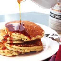 Oatmeal and Brown Butter Pancakes