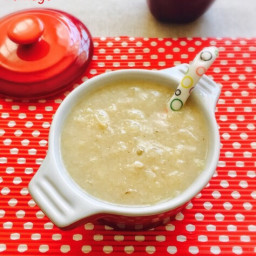 Oats Apple Porridge Recipe for Babies, Toddlers and Kids