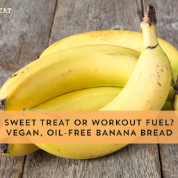 Oil-Free Vegan Banana Bread