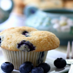 “Ok… Just One More” Blueberry Muffins