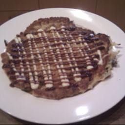 Okonomiyaki Japanese pancake