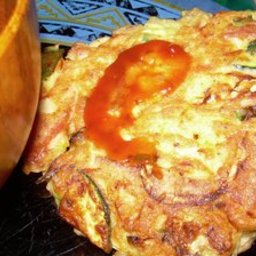 Okonomiyaki (Japanese style savory pancakes)	