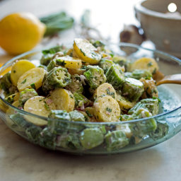 Okra and Potato Salad