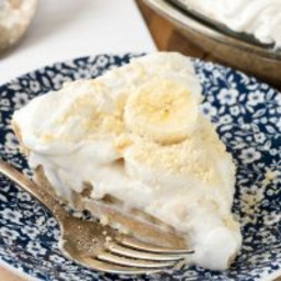 Old Fashioned Banana Pudding Pie