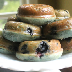 Old Fashioned Blueberry Doughnuts
