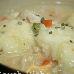 Old Fashioned Chicken and Fluffy Drop Dumplings
