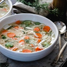 Old-Fashioned Chicken Soup