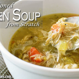 Old Fashioned Chicken Soup from Scratch