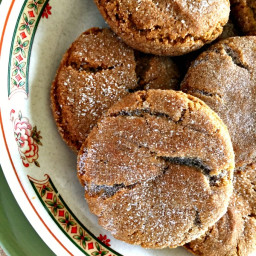 Old-Fashioned Molasses Sugar Cookies
