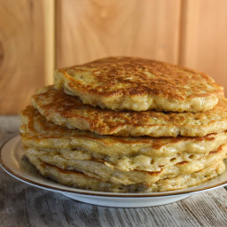 Old-Fashioned Oatmeal Pancakes Recipe