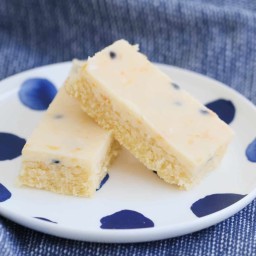 Old Fashioned Passionfruit Slice