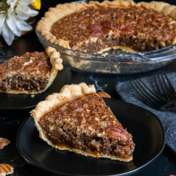 Old-Fashioned Pecan Pie Recipe (without corn syrup)