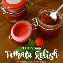 Old Fashioned Tomato Relish! (GF)