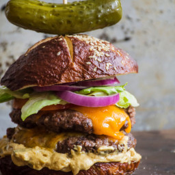 Old-School Beef Burgers with Extra-Special Sauce