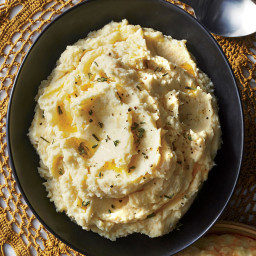 Olive Oil-Infused Mashed Potatoes