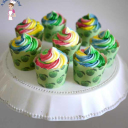 One Bowl Vanilla Cupcakes
