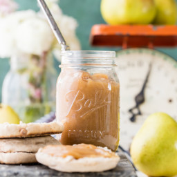 One Hour Easy Pear Butter
