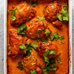 One-pan Baked Butter Chicken