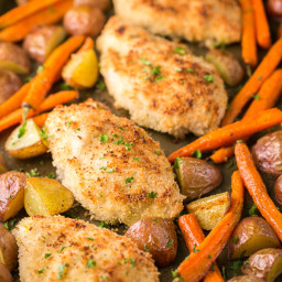 One Pan Chicken and Vegetables Dinner