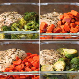 One-pan Chicken and Veggie Meal Prep Recipe by Tasty