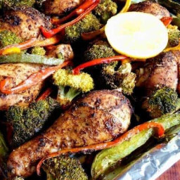 One Pan Chicken and Veggies Bake for an Easy Meal