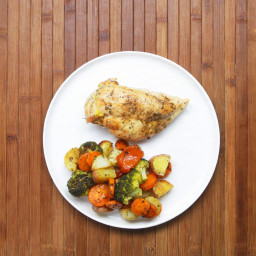 One-Pan Chicken And Veggies Recipe by Tasty