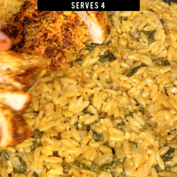 One Pan Chicken Orzo