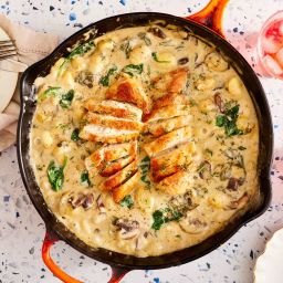 One-Pan Creamy Chicken and Gnocchi