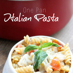 One Pan Italian Pasta Recipe