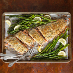 One-Pan Salmon and Asparagus