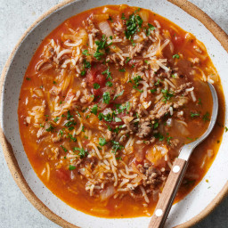 One-Pot Cabbage Roll Soup