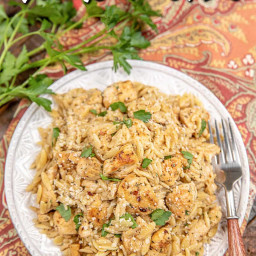 One-Pot Chicken and Orzo
