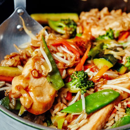 One-Pot Chicken Teriyaki with Vegetables and Rice