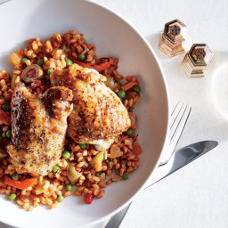 One-Pot Chicken with Farro