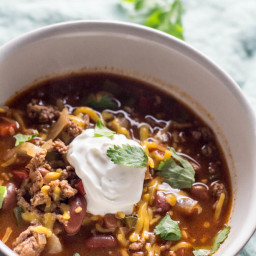 One Pot Easy Beef Chili