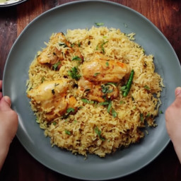 One Pot Indian Chicken and Rice