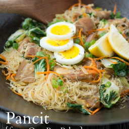 One-Pot Paleo Pork Pancit (Stir Fry Noodles)