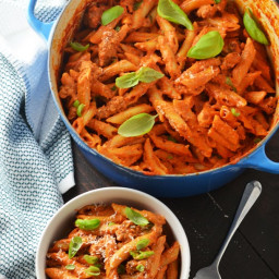 One Pot Penne Alla Vodka with Sausage