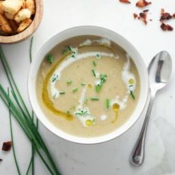One-Pot Potato Leek Soup