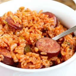 One-Pot Sausage and Red Rice