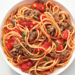 One-Pot Spaghetti with Sausage