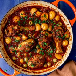 One Pot Spanish Chicken Stew