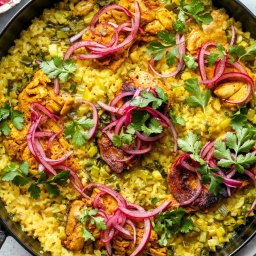 One Pot Turmeric Chicken and Rice