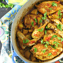 One Pot Turmeric Chicken with Vegetables