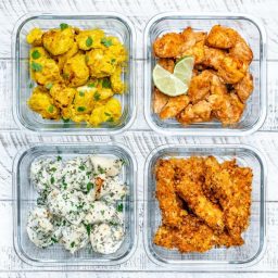 One Sheet Pan Meal Prep Chicken – 4 AWESOME Ways