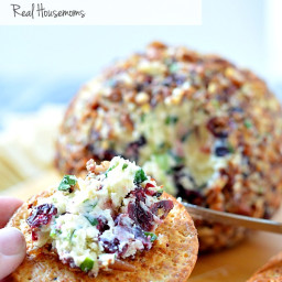 Onion, Cranberry and Pecan Cheese Ball