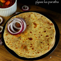 onion paratha recipe