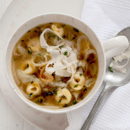 Onion Soup with Tortellini